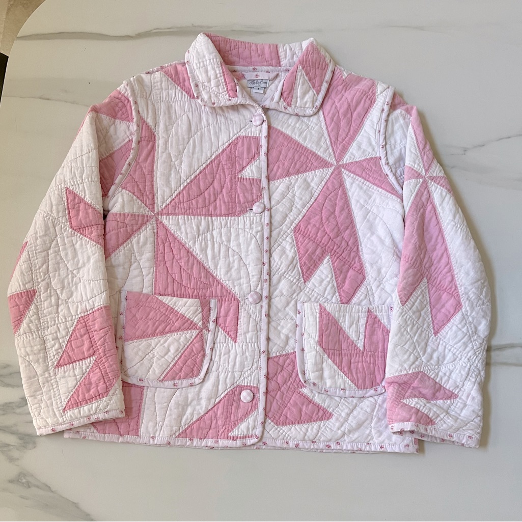 Lindsey Berns Jacket - Repurposed In The Usa From A Vintage 1930’s Quilt